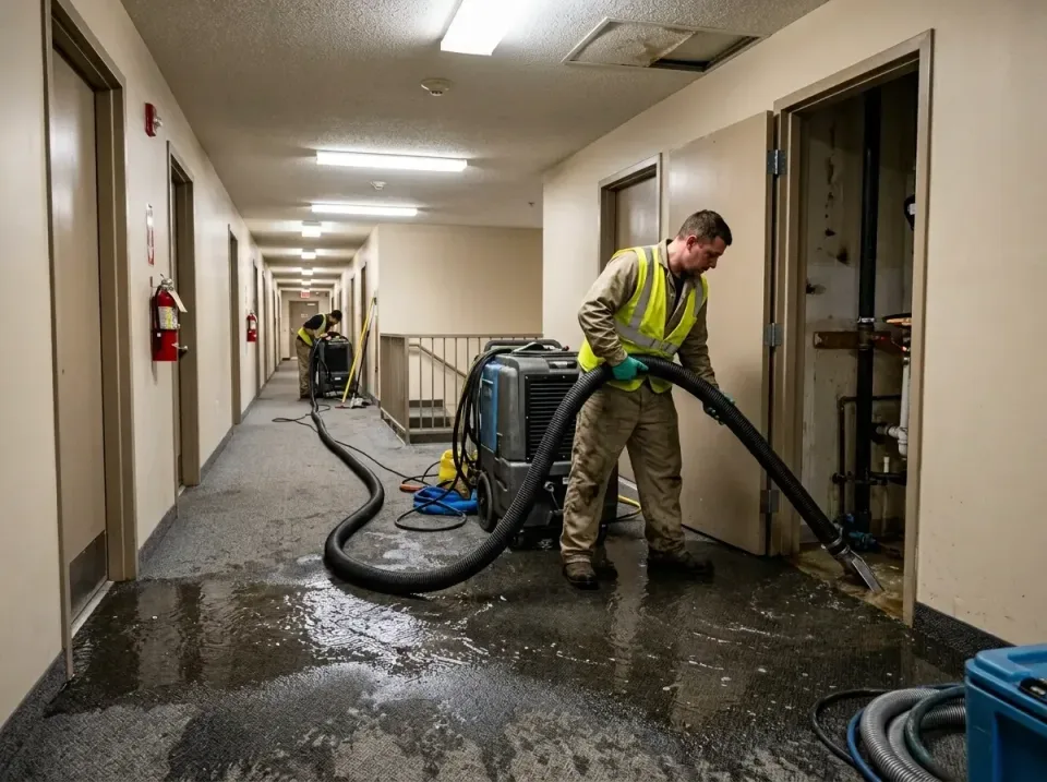multi-unit-apartment-hallway-f-005 — frequently asked questions, Emergency Burst Pipe Water Extraction & Removal in Eden, NC
